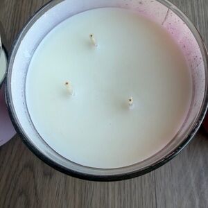 Bath & Body Works Cream Candle and Michael’s Can’t Be Tamed Candle Never Used